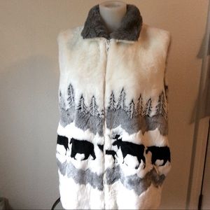 Soft, fun, bear lovers vest!